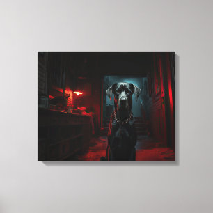 "Not In My House" Canvas Print