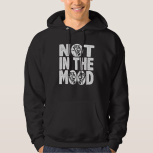 Not In The Mood Cow For Men Women Animal 4 Hoodie