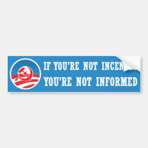 NOT INFORMED.jpg Bumper Sticker
