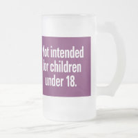 Not intended for children under 18