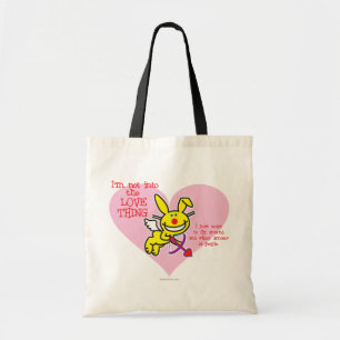 Not Into The Love Thing Tote Bag