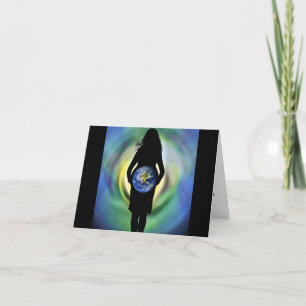 NOT INVISIBLE Women, but Mother's Card