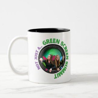 (not just a) Green Screen Summit Two-Tone Coffee Mug