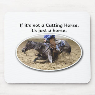 not just a horse mouse mat
