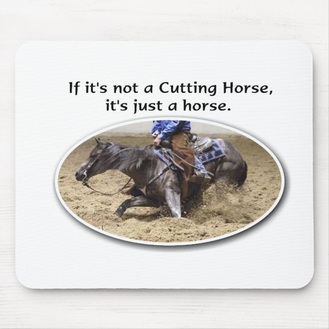 not just a horse mouse mat (Front)