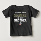 Not Just A Marine He's My Brother Military Dog Tag