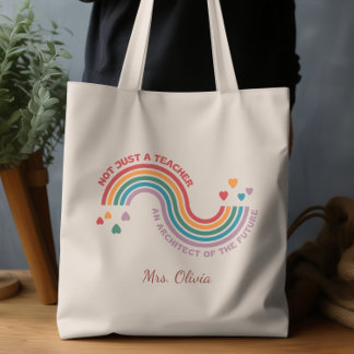 Not Just A Teacher, An Architect of the Future Tote Bag