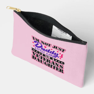 Not Just Daddy's Girl - Veteran's Daughter Accessory Pouch
