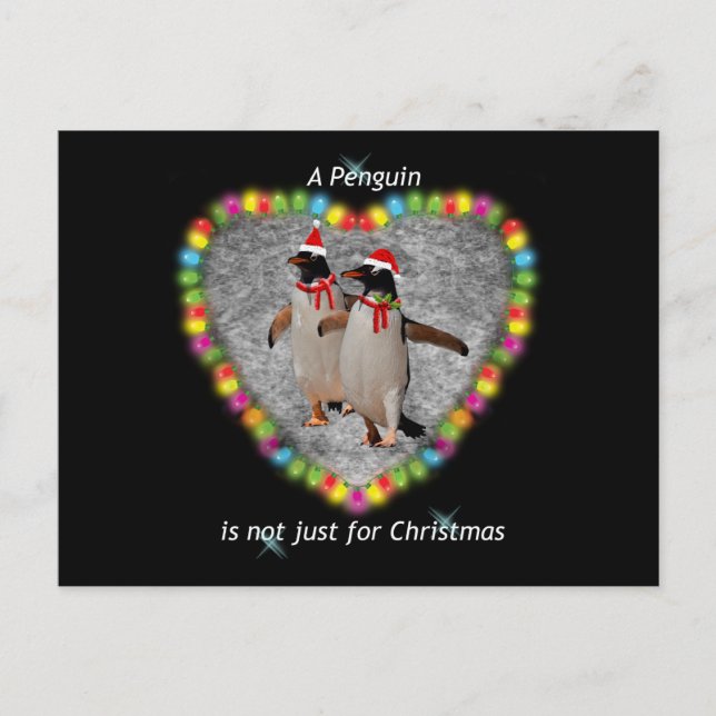 Not Just for Christmas Postcard (Front)