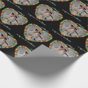 Not Just for Christmas Wrapping Paper (Black)