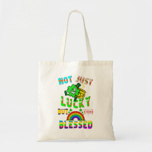 Not Just Lucky But Too Blessed Tote Bag