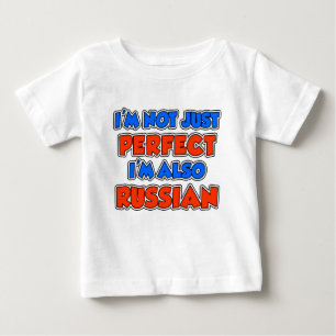 Not Just Perfect Russian Baby T-Shirt