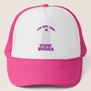 Not Like Other Ghouls Halloween Epic Saying Trucker Hat