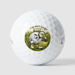 Not Lost I'm Hiding Golf Ball - Funny Personalized