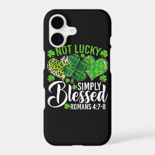 Not Lucky Simply Blessed Christian