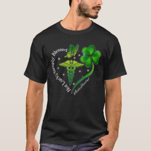 Not Lucky Simply Blessed Medical Assistant St. Pat T-Shirt