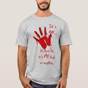 Not My Blood layered t-shirt