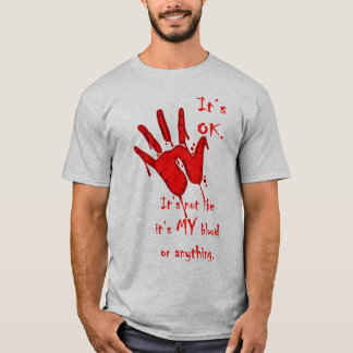Not My Blood layered t-shirt