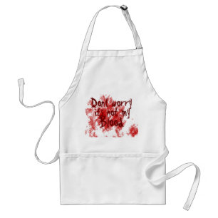 Not my Blood Standard Apron