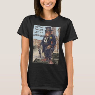Not My Circus Not My Monkey Jungle Farm Animal Vin T-Shirt