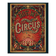 Not My Circus! Ringmaster Red and Gold 