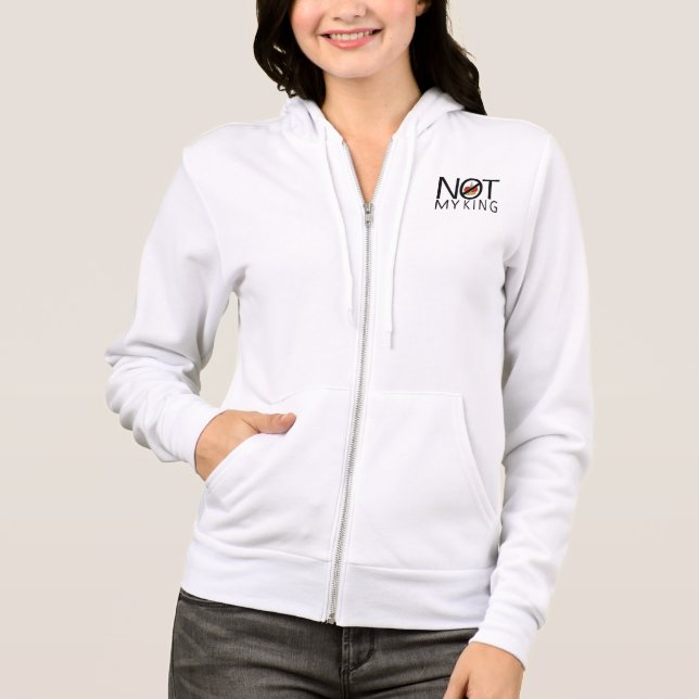 Not My King Hoodie (Front)