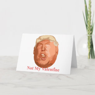 not my valentine holiday card