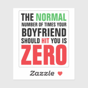 Not Normal If Boyfriend Hits You Domestic Violence