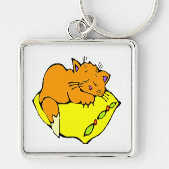 not now....i'm busy sleeping key ring (Front)