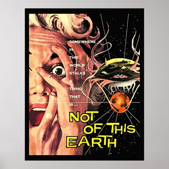 Not of This Earth Poster (Front)