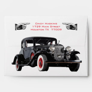 Not Old But Classic Vintage Car Envelope