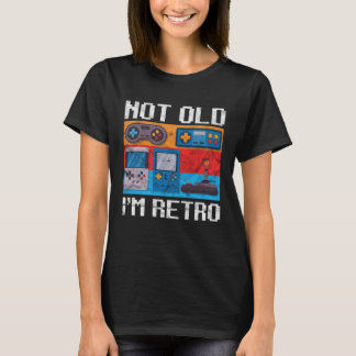 Not Old I'm Retro, Retro Gaming gamer mens boys T-Shirt
