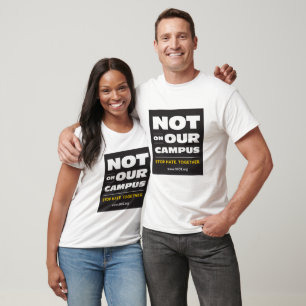 Not On Our Campus Long-Sleeved Fitted T (Unisex) T-Shirt