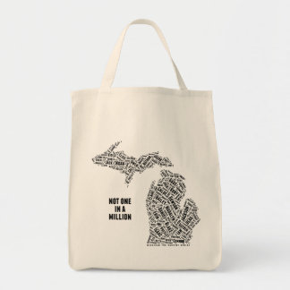 Not One In A Million Michigan Tote Bag