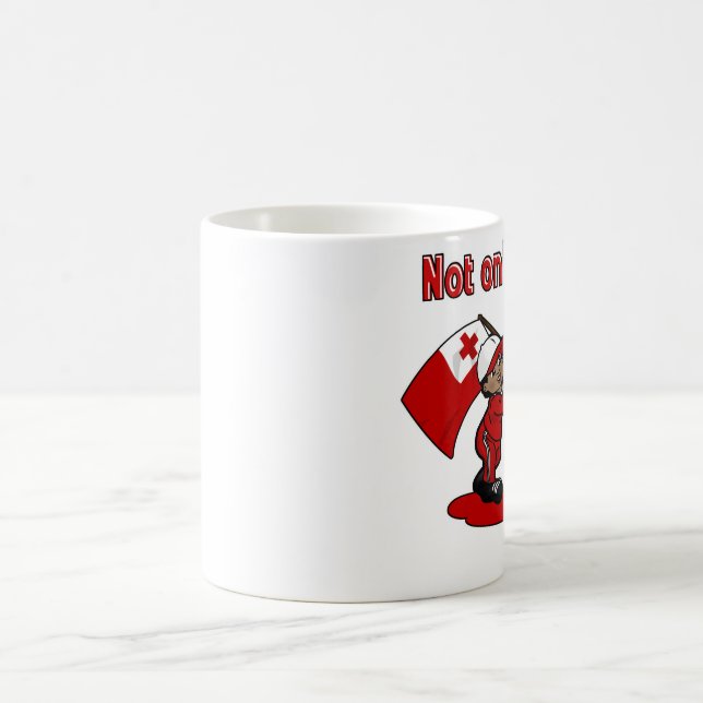 Not only am I cute I'm Tongan too Coffee Mug (Center)