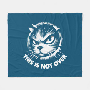 Not Over 1 Fleece Blanket