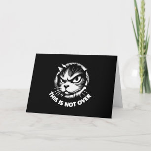 Not Over 1 Thank You Card