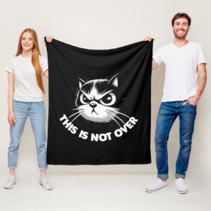 Not Over 2 Fleece Blanket