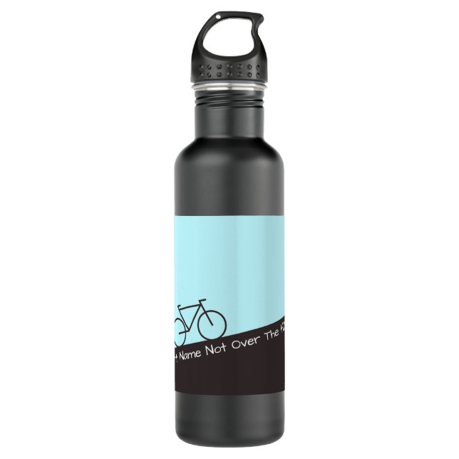 Not Over The Hill Yet - Cycling - Add Name 710 Ml Water Bottle (Front)