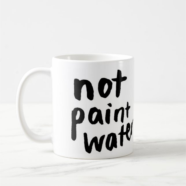 Not Paint Water Mug (Left)