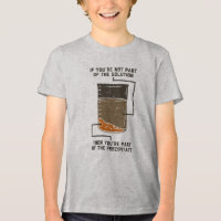 Not Part of the Solution Chemistry Nerd Gag