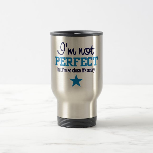 NOT PERFECT mug - choose style & colour (Center)