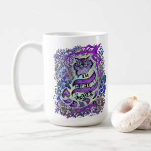 Not Quite All There, Crazy Cat Coffee Mug