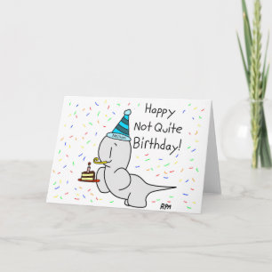 Not Quite Nelson Birthday Card