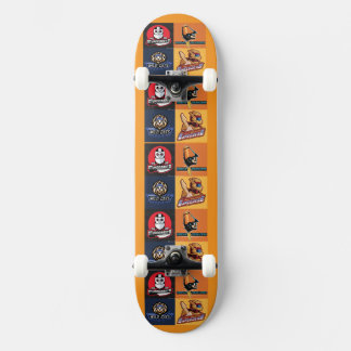 NOT REAL LOGOS SKATEBOARD