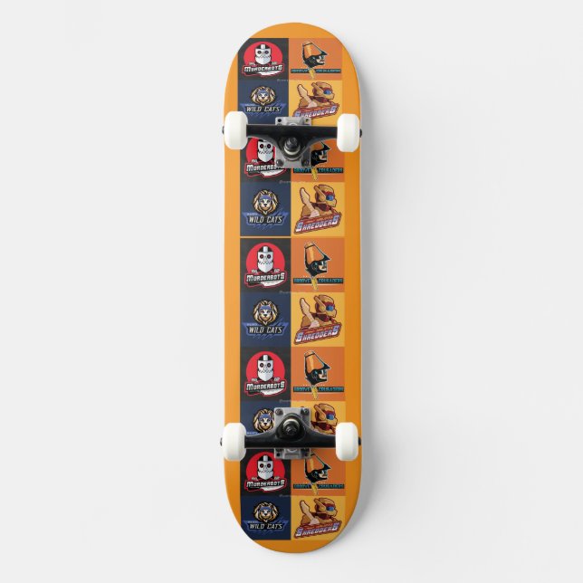 NOT REAL LOGOS SKATEBOARD (Front)