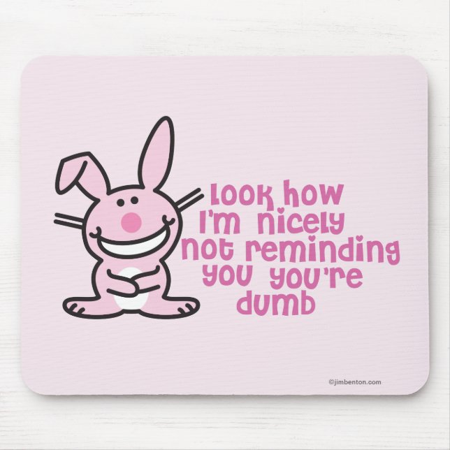 Not Reminding You Mouse Mat (Front)