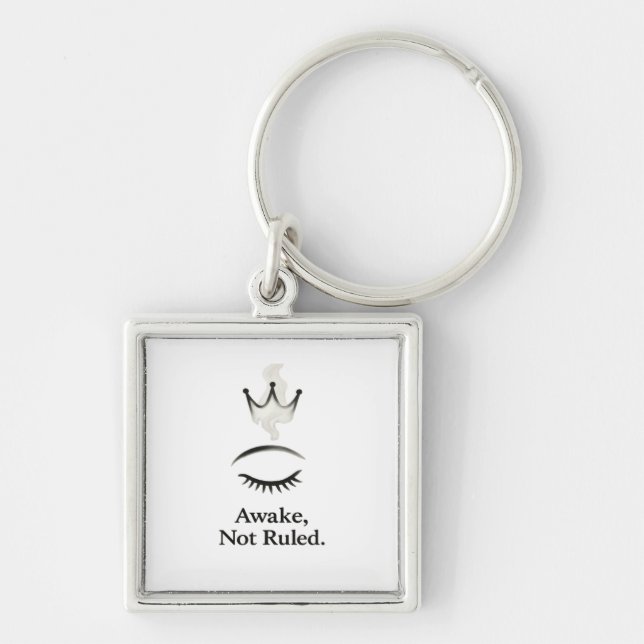 Not Ruled Classic Key Ring (Front)