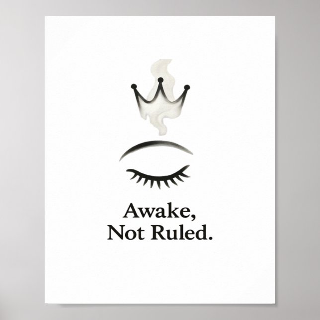 Not Ruled Classic Poster (Front)