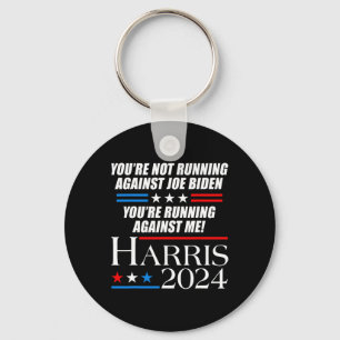 Not Running Against Joe Biden - Kamala Harris Deba Key Ring